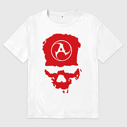 Женская футболка оверсайз Amatory Skull