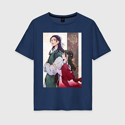 Женская футболка оверсайз Монолог фармацевта Маомао Жэньши служащий при импе