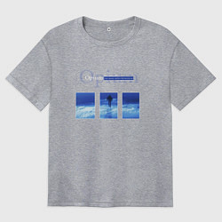 Женская футболка оверсайз Opium - Too many miles between us