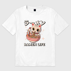 Женская футболка оверсайз Ramne life