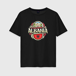 Женская футболка оверсайз Албания