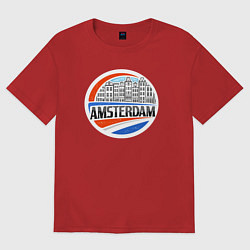 Женская футболка оверсайз Мои Нидерланды