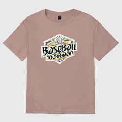Женская футболка оверсайз Бейсбольный турнир