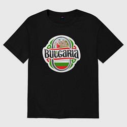 Женская футболка оверсайз Моя Болгария