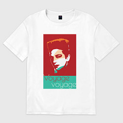Женская футболка оверсайз Voyage voyage