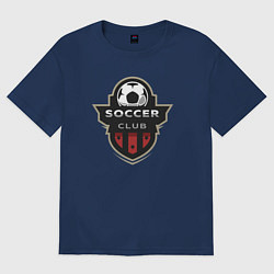 Женская футболка оверсайз Соккер клуб