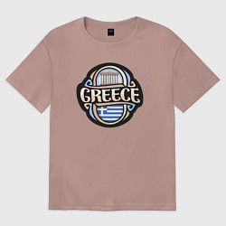 Женская футболка оверсайз Greece