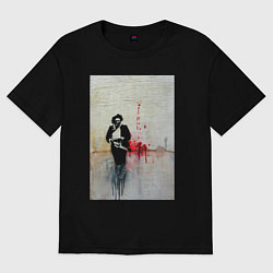 Женская футболка оверсайз Leatherface