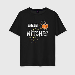 Женская футболка оверсайз Best nitches