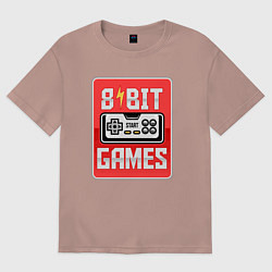 Женская футболка оверсайз 8 bit games