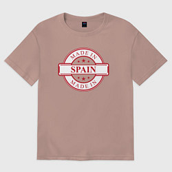 Женская футболка оверсайз Сделано в Испании