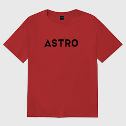 Женская футболка оверсайз Astro