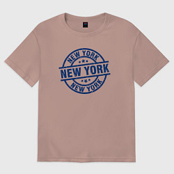 Женская футболка оверсайз Из Нью-Йорка