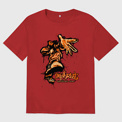 Женская футболка оверсайз Limp Bizkit - graffiti