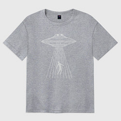 Женская футболка оверсайз Похищение человека