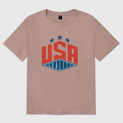 Женская футболка оверсайз Качество США