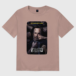 Женская футболка оверсайз Боб Оденкёрк Никто