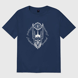 Женская футболка оверсайз Око Саурона - Властелин колец