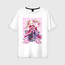 Женская футболка оверсайз Re:Zero Беатрис