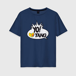 Женская футболка оверсайз Yo Wu-Tang
