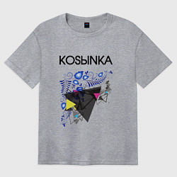 Женская футболка оверсайз Kosыnka