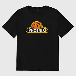 Женская футболка оверсайз Phoenix NBA