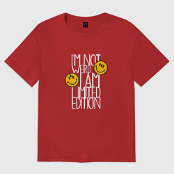 Женская футболка оверсайз I am limited edition