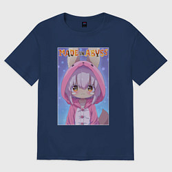 Женская футболка оверсайз Nanachi in the pajama