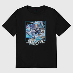 Женская футболка оверсайз Яньцин