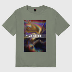 Женская футболка оверсайз Арт Soul