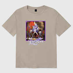 Женская футболка оверсайз Зарянка