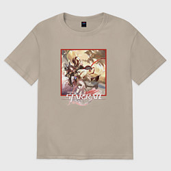 Женская футболка оверсайз Фуга