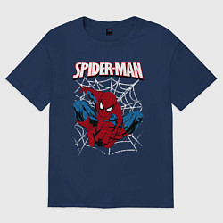 Женская футболка оверсайз Человек паук