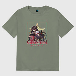 Женская футболка оверсайз Бэй Доу