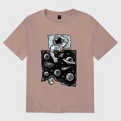 Женская футболка оверсайз Космический сон