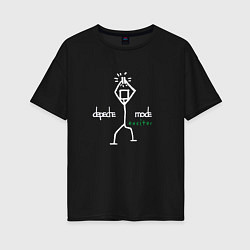 Женская футболка оверсайз Depeche Mode - Exciter merch