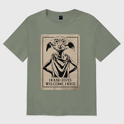 Женская футболка оверсайз Dobby