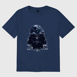 Женская футболка оверсайз Дарт вейдер мазайка