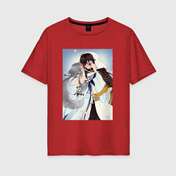 Женская футболка оверсайз Джун Ли и Гуй Джун