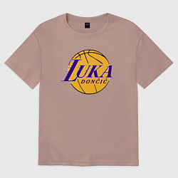 Женская футболка оверсайз Luka Doncic Lakers