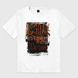 Футболка оверсайз женская Пеклопёс DogDay, цвет: белый