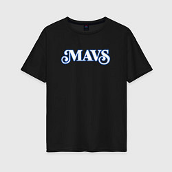 Женская футболка оверсайз Mavs