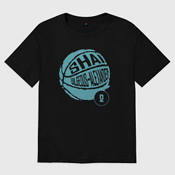 Женская футболка оверсайз Шей - Оклахома