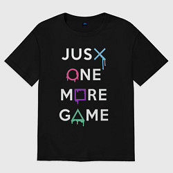 Женская футболка оверсайз Просто еще одна игра