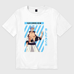 Женская футболка оверсайз Блич Гриммджоу Джагерджак