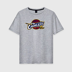 Женская футболка оверсайз Cleveland Cavaliers