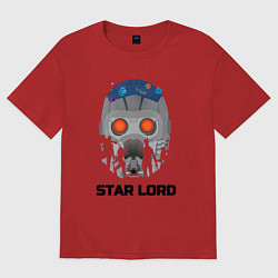 Женская футболка оверсайз Star lord