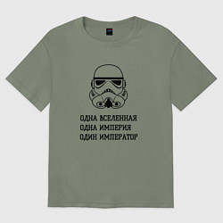 Футболка оверсайз женская Одна вселенная, цвет: авокадо