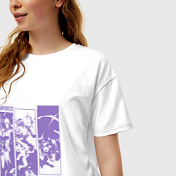 Футболка оверсайз женская Amphoreus Women, цвет: белый — фото 2