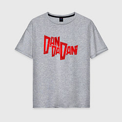 Женская футболка оверсайз Dandadan - logotype